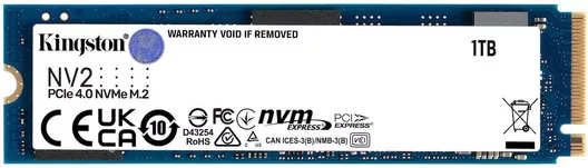 SSD Kingston NV2 1TB M.2 NVMe PCI Express 4.0