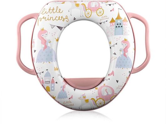 Παιδικό Κάθισμα Τουαλέτας Lorelli Μαλακό Ροζ