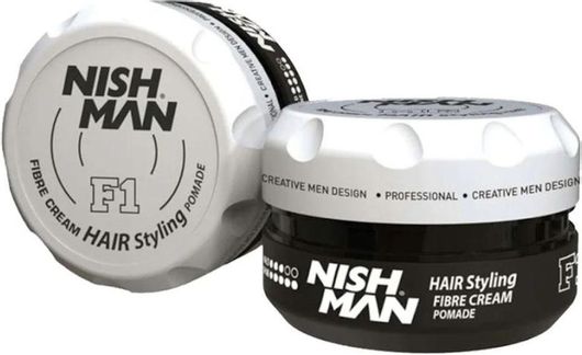 NISHMAN Fibre Cream Hair Styling Pomade F1 100ml