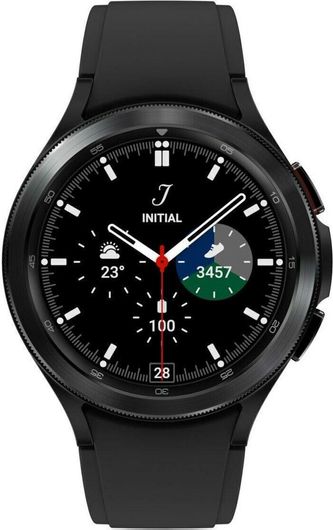 Smartwatch Samsung Galaxy Watch4 Classic Bluetooth Stainless Steel 46mm Αδιάβροχο με GPS Μαύρο