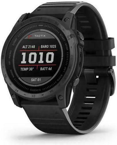 Smartwatch Garmin Tactix 7 1.4'' GPS Titanium Case & Silicone Strap Black