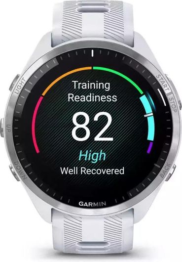 Garmin Forerunner 965 Titanium Αδιάβροχο Smartwatch με Παλμογράφο
