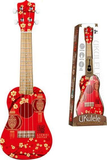 Μουσικό Παιχνίδι Γιουκαλίλι Κόκκινο για 6+ Ετών