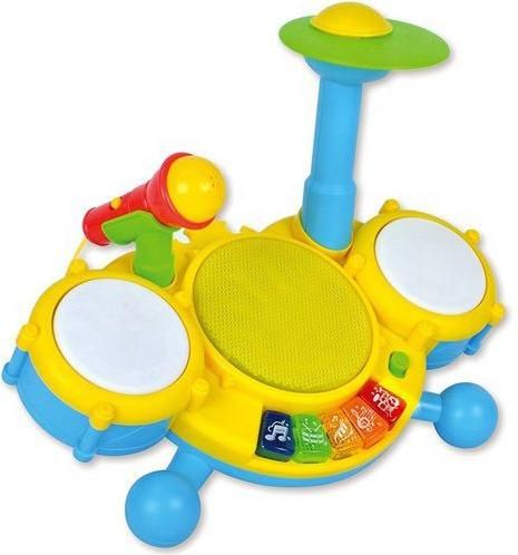 Μουσικό Παιχνίδι Ντραμς με Φώτα & Ήχους για 18+ Μηνών