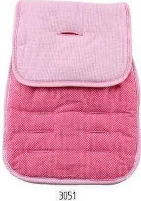 Κάλλυμα Καροτσιού Minene 3051 2 Όψεων Ροζ