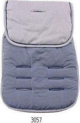 Κάλλυμα Καροτσιού Minene 3057 2 Όψεων Μπλε