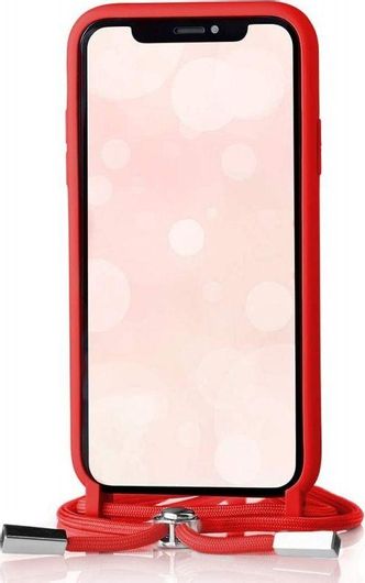 Θήκη Κινητού Back Cover με Κορδόνι για Samsung Galaxy S23 Plus Σιλικόνη Κόκκινο