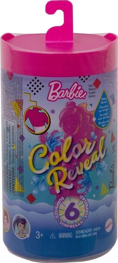 Κούκλα Barbie Mattel Color Reveal Chelsea Mermaid για 3+ Ετών