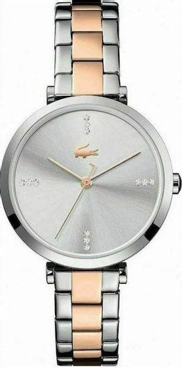 Γυναικείο Ρολόι Lacoste Geneva με Μεταλλικό Μπρασελέ Χρυσό / Ασημί