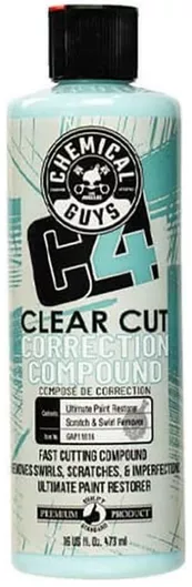 Αλοιφή Επισκευής Chemical Guys C4 για Γρατζουνιές Clear Cut Correction Compound 473ml