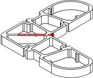 Γωνία Etem E-40,Ε-45 E-40954 ΕΤ054551.00 Αλουμινίου 26.3mm