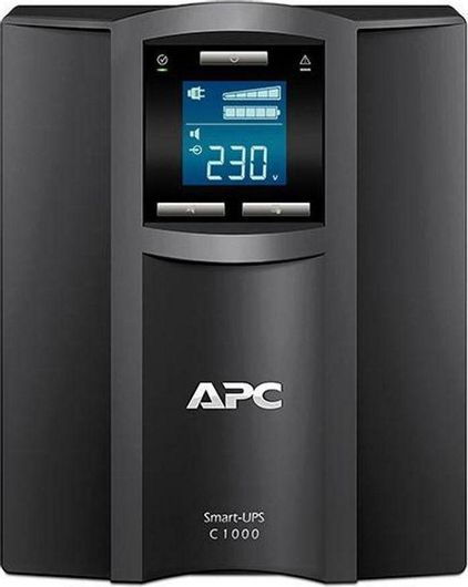UPS APC Smart- C 1000VA LCD with SmartConnect Line-Interactive 600W με 8 IEC Πρίζες