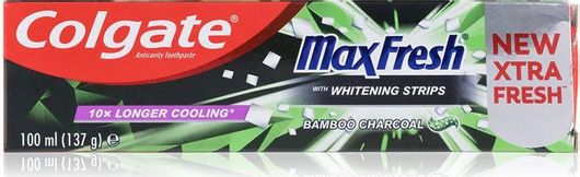 Οδοντόκρεμα Colgate Max Fresh με Ενεργό Άνθρακα για Λεύκανση 100ml