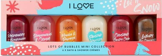 Σετ Αφρόλουτρα I Love Cosmetics Lots Of Bubbles σε Gel 6x100ml