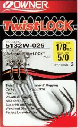 Αγκίστρι Ψαρέματος Owner για Μαλακά Δολώματα Tl 12 5132