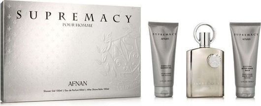 Afnan Supremacy Silver Ανδρικό Σετ με Eau de Parfum και Shower Gel 3τμχ