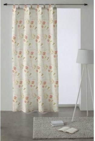 Κουρτίνα Pillow King με Τρουκς Velero Rojo 168 140x260cm Μπεζ