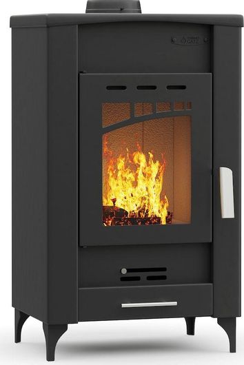 Ξυλόσομπα Thermogatz GSA 15 T Κεραμική Αερόθερμη 15.6kW Κόκκινο