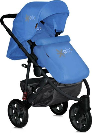 Πολυκαρότσι Μωρού Lorelli Monza 3 2 in 1 with Air Wheels Blue