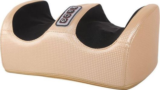 Health Electric Foot Massager Συσκευή Μασάζ Shiatsu για τα Πόδια με Υπέρυθρη Θερμότητα Χρυσή