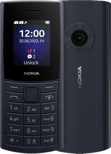 Κινητό Απλής Χρήσης Nokia 110 2023 Dual SIM Κινητό με Κουμπιά Midnight Blue