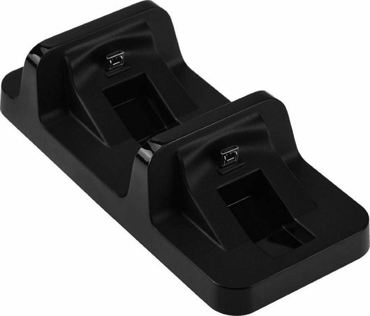 Βάση Φόρτισης Dobe Dual Charging Dock για 2 Χειριστήρια PS4 Μαύρο