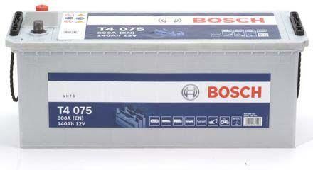 Μπαταρία Αυτοκινήτου Bosch T4 75 12V 140Ah/800A