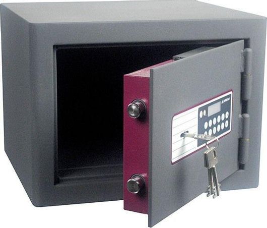 Χρηματοκιβώτιο Arregui Supra 240040-IG με Ψηφιακό Κλείδωμα & Κλειδί Πυρασφαλές 38x34.5x28cm Γκρι