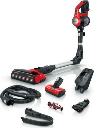 Σκούπα Stick & Χειρός Bosch Unlimited 7 ProAnimal Επαναφορτιζόμενη 18V Κόκκινο