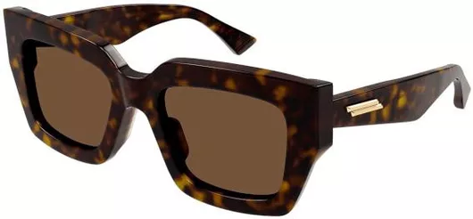 Γυναικεία Γυαλιά Ηλίου Bottega Veneta BV1212S 002 με Κοκκάλινο Σκελετό Καφέ