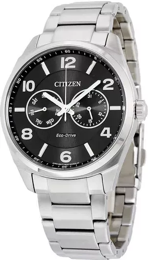Ανδρικό Ρολόι Citizen AO9020-84E με Μεταλλικό Μπρασελέ Ασημί