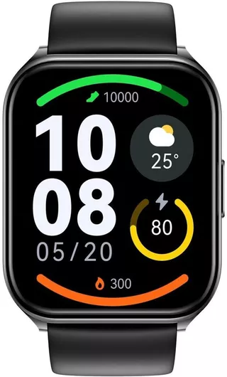 Haylou LS02 Pro Smartwatch με Παλμογράφο Black/Blue