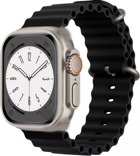 Smartwatch Max M8 Ultra 49mm Silicone Strap Black
