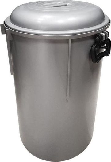 Κάδος Απορριμάτων Πλαστικός 80lt Μαύρο