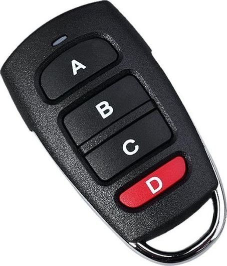 Αντιγραφικό Τηλεχειριστήριο Γκαραζόπορτας Profelmnet Psd-36t Σταθερού Κωδικού με 4 Κανάλια 433.92mh