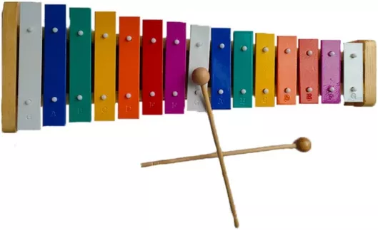 Μεταλλόφωνο Playcity 15 Τόνων Ξύλινο για 3+ Ετών