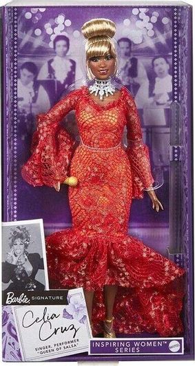Barbie Συλλεκτική Κούκλα Celia Cruz Inspiring Women HJX31