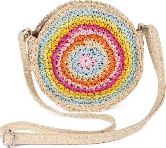 Παιδική Τσάντα Πλάτης Fantazystores Ψάθινη Μπεζ