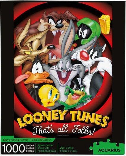 Puzzle That's All Folks 2D 1000 Κομμάτια