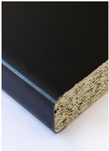 Πάγκος Κουζίνας Praxitelis 860 από Μοριοσανίδα 210x80x4cm Μαύρο