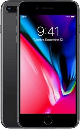 Apple iPhone 8 Plus 3GB 128GB Space Gray Refurbished Grade A