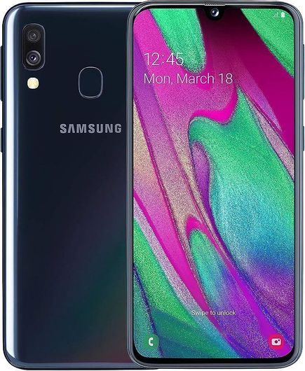 Samsung Galaxy A40 4GB 64GB Black Refurbished Grade A
