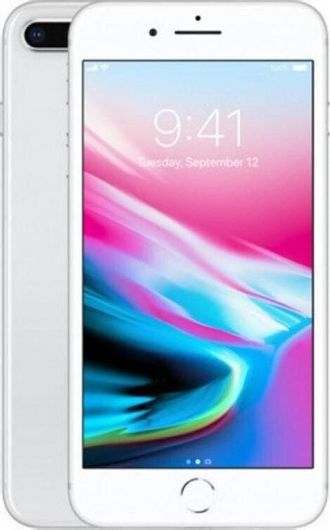 Apple iPhone 8 Plus 3GB 128GB Silver Refurbished Grade A