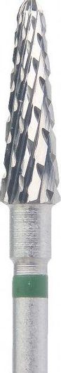 Φρέζα Καρβιδίου Φλόγα Cross Cut Coarse 4.0mm Πράσινο