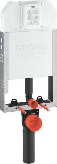 Καζανάκι Grohe 39683000 Εντοιχιζόμενο Πλαστικό Χαμηλής Πίεσης Διπλής Ροής
