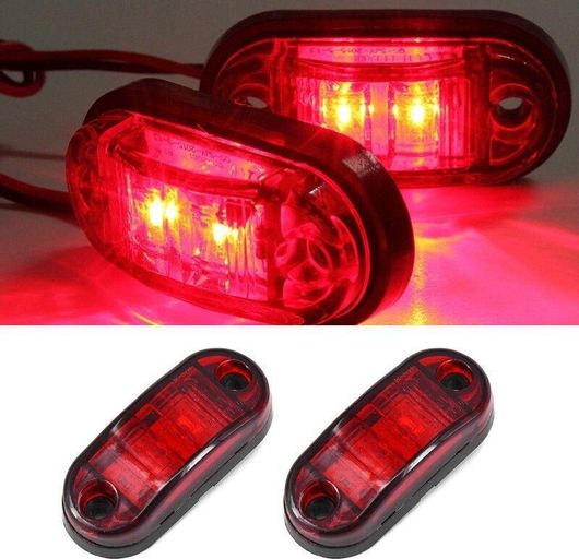 Φως Όγκου Φορτηγού Rolinger SJ-200R Κόκκινο Σετ 2τμχ 