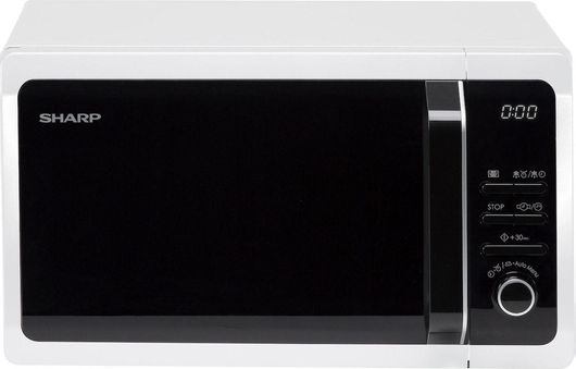  Sharp R243W Φούρνος Μικροκυμάτων 20lt Λευκό