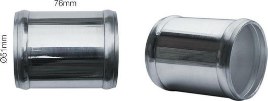 Σωλήνες Αλουμινίου Φ51 76mm Simoni Racing Σετ 1τμχ