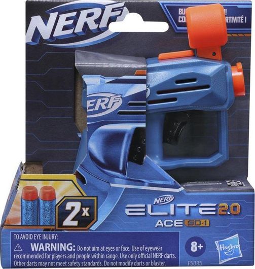 Nerf Εκτοξευτής Ace Elite 2.0 για 8+ Ετών Μπλε