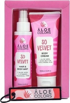 Σετ Περιποίησης Aloe+ Colors So Velvet για Ενυδάτωση με Body Mist & Κρέμα Σώματος 100ml